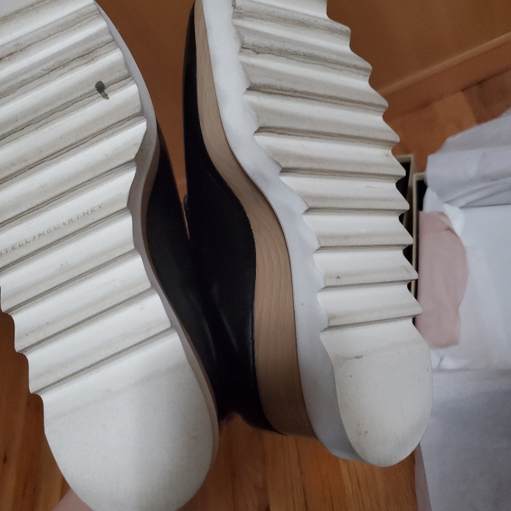 Stella McCartney vegan Oxford Elise platform shoes - Picture 5 of 9